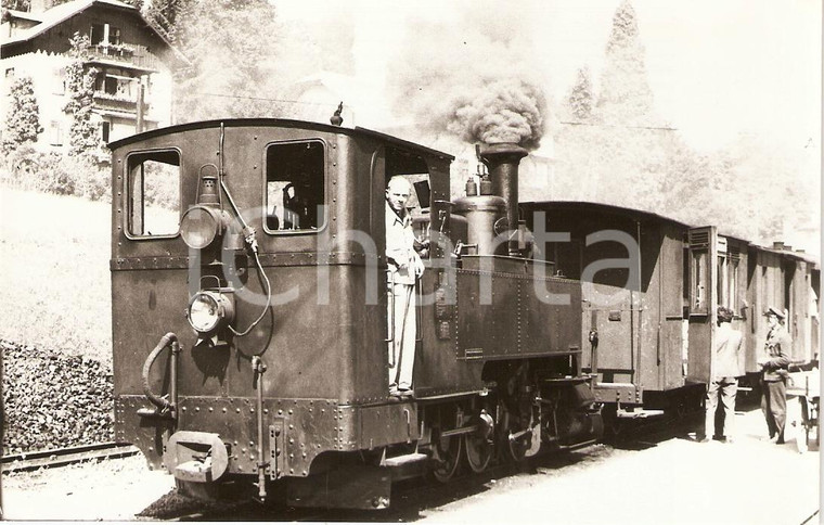 1970 ca AUSTRIA Salzkammergut Lokalbahn SKGLB Locomotiva 7 *Cartolina ANIMATA