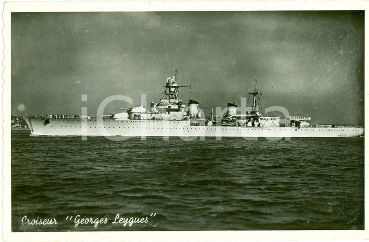 1930 ca MARINA FRANCESE Croiseur GEORGES LEYGUES FP NV