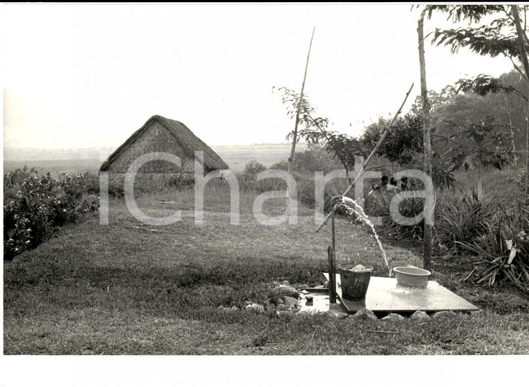 1981 PAPUA NEW GUINEA Water flows from a tap in highlands *WHO photo