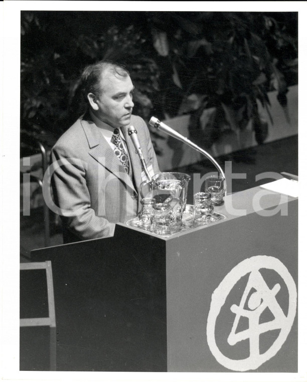 1976 VANCOUVER (CANADA) Dusan ILIJEVIC at UN Conference on human settlements