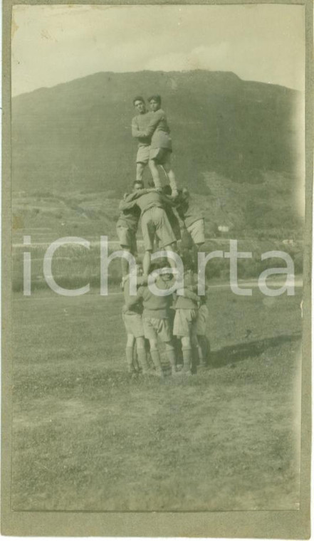 1919 LEVICO TERME (TN) 82° Reggimento Fanteria Brigata TORINO Giochi ginnici