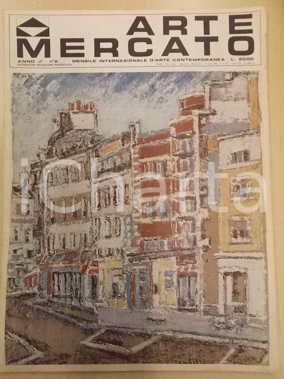 1977 ARTE MERCATO Speciale SAULO artista *Rivista ILLUSTRATA Anno XVIII n°8