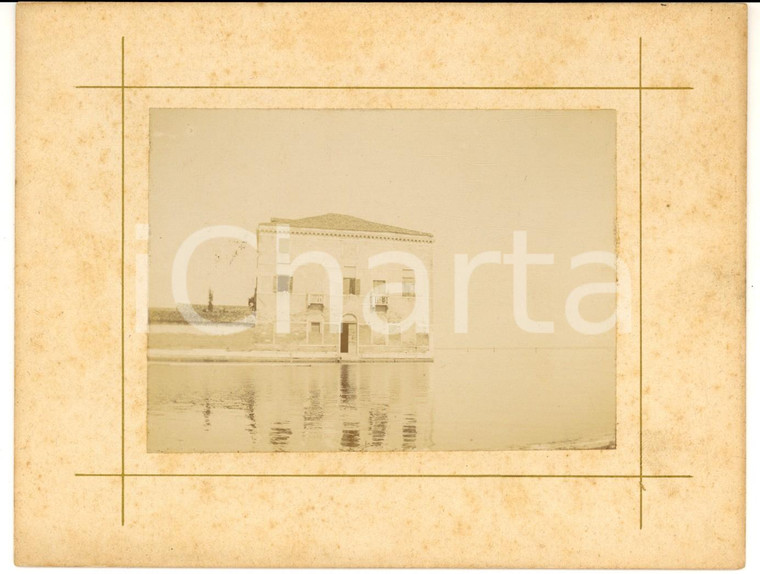 1910 ca VENEZIA Casino degli spiriti *Fotografia VINTAGE RARA 17x14 cm