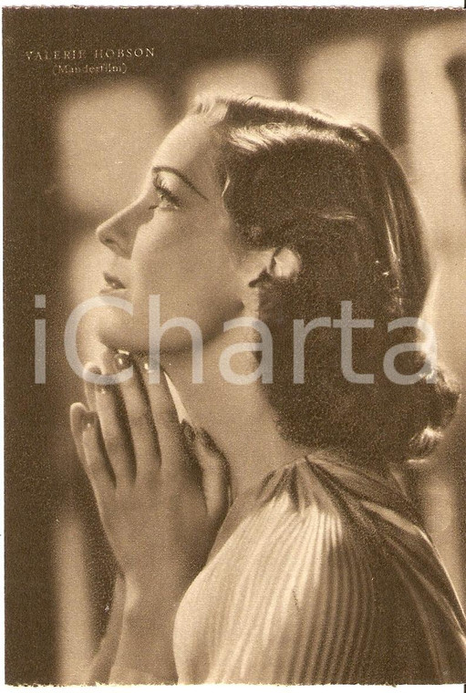 1939 VALERIE HOBSON Fotografia seriale RIZZOLI Manderfilm FG NV
