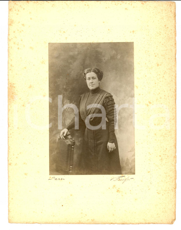 1909 LILLE (F) Portrait Suzanne DEVILDER MAQUET *Photo BERGER Paris