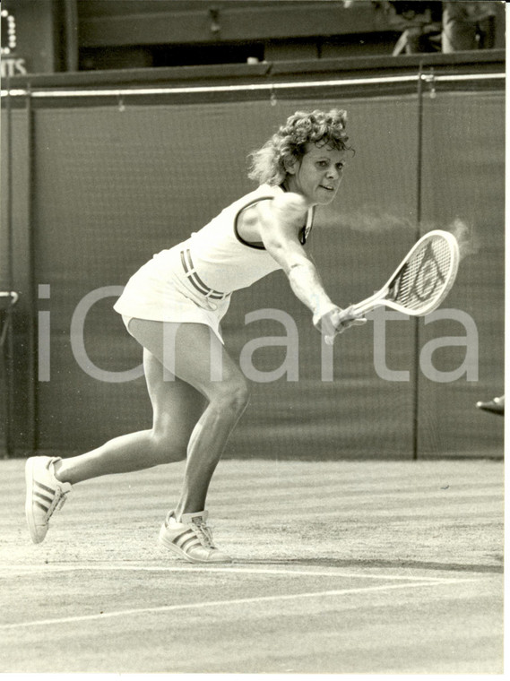 1980 WIMBLEDON (UK) Tennis Evonne CAWLEY qualified Women's singles final *Photo