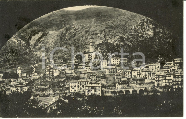 1941 TENDA (Francia) Veduta della VALLE ROIA italiana  *Cartolina FP VG