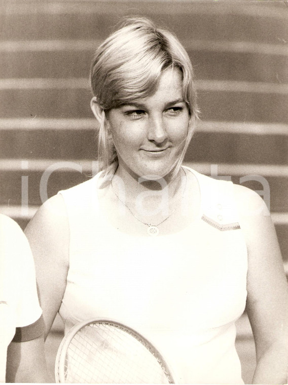 1974 AUSTRALIAN OPEN Tennis Mandy MORGAN Ritratto *Fotografia