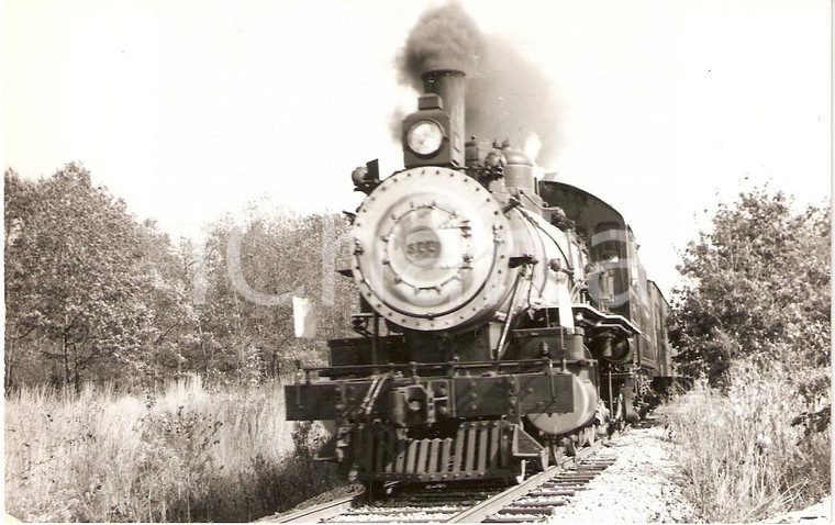 1960 ca OHIO (USA) Toledo LAKE EIRE Western Railway Locomotiva 377 *Cartolina