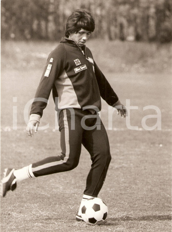 1980 circa INTER Calcio BUGRE si allena Sponsor INNO HIT *Fotografia