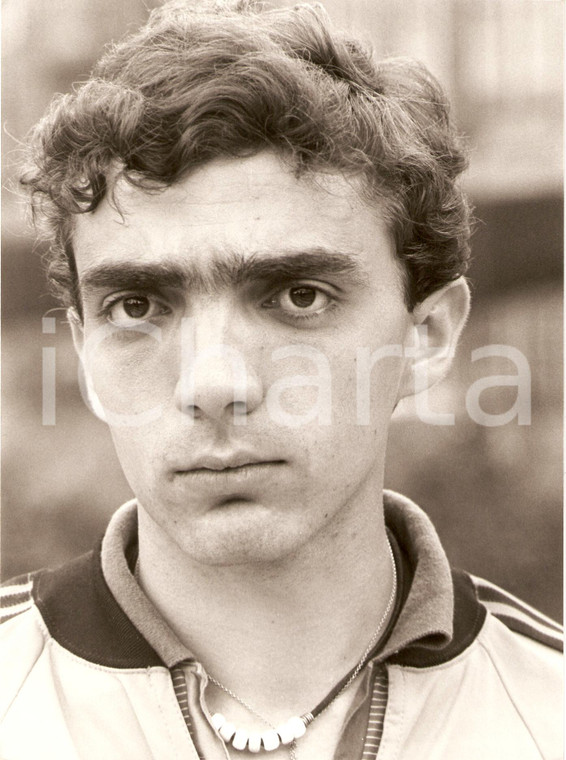 1975 circa ITALIA Tennis Franco MERLONE Ritratto  *Fotografia