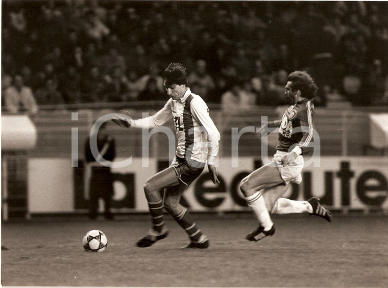 1981 PARIS SAINT-GERMAIN Calcio FRANCIA Ivica SURJAK durante partita *Fotografia