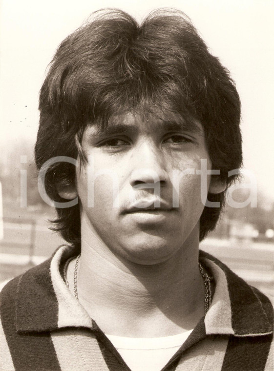 1980 circa INTER Calcio BUGRE Ritratto Calciatore *Fotografia