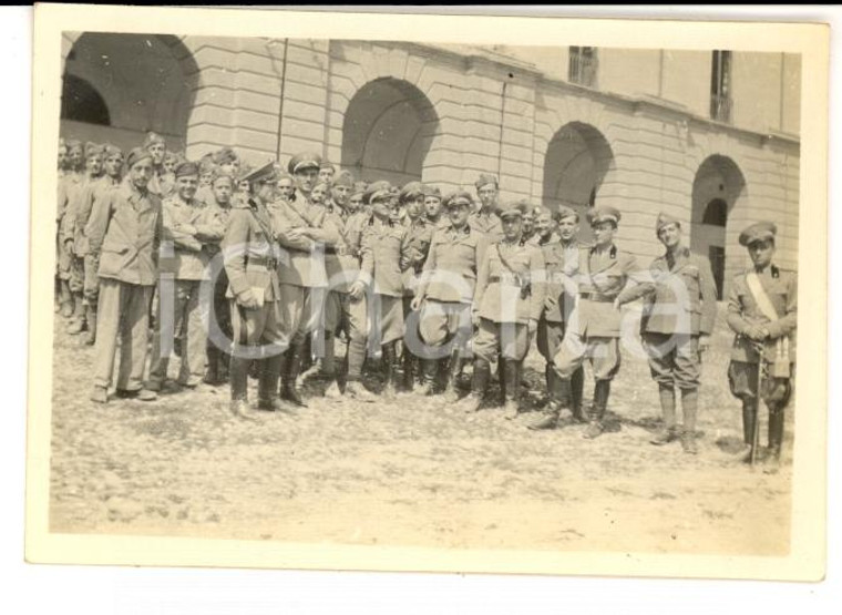 1937 CASALE MONFERRATO (AL) Soldati artiglieria Caserma CARLO ALBERTO *Foto