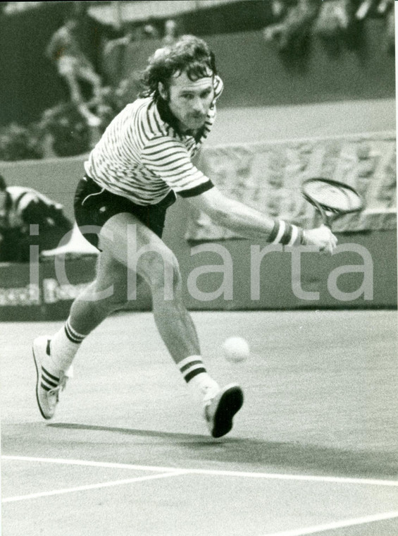1980 ca Tennis John FRAWLEY durante gli allenamenti *Fotografia