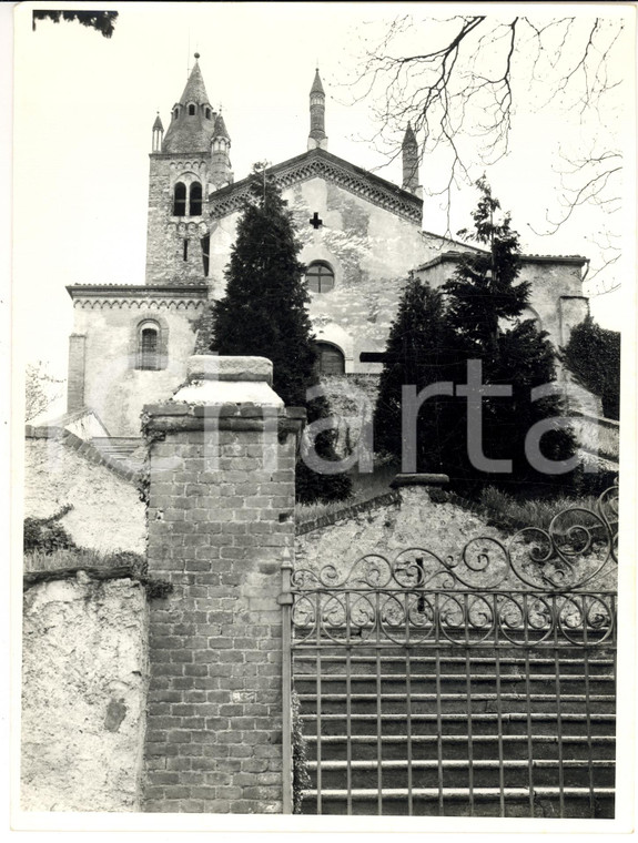 1970 VAL DI SUSA AVIGLIANA (TO) Chiesa di SAN PIETRO lato anteriore *Foto HAUS