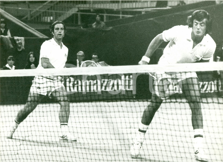 1978 COPPA DAVIS Tennis Doppio Adriano PANATTA Paolo BERTOLUCCI *Fotografia