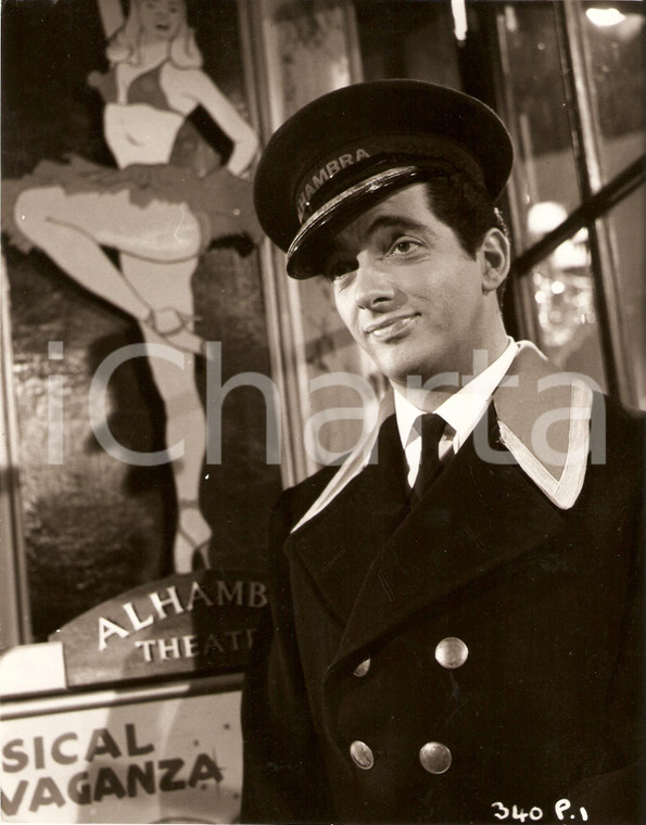 1959 HEART OF A MAN Frankie VAUGHAN Theatre commissionaire ALHAMBRA THEATRE Foto