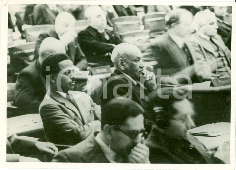 1937 GENEVE (CH) Lawrence TESAZ delegazione tiope Société des nations *FOTO