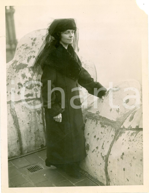 1920 NEW YORK (USA) Muriel MACSWINEY vedova sindaco CORK Hotel ST. REGIS *Foto