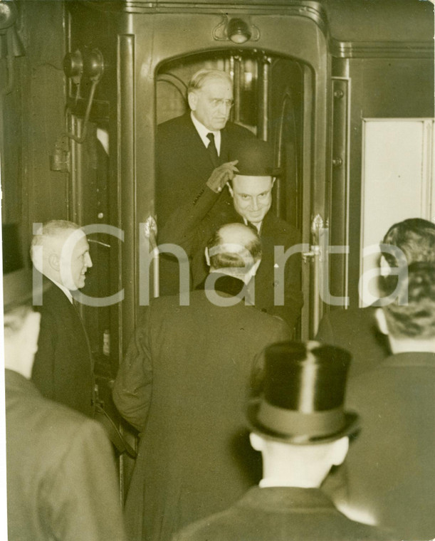 1936 LONDON (UK) Principe Paolo di JUGOSLAVIA funerali Re GEORGE V *Fotografia