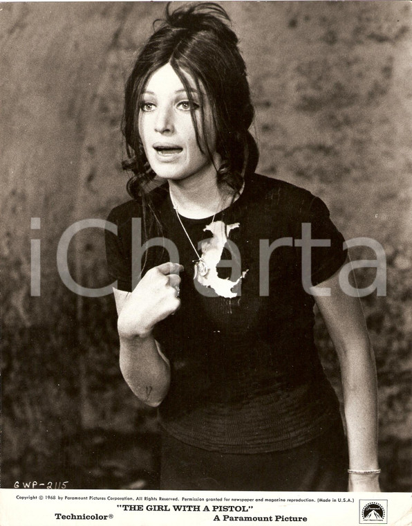 1968 LA RAGAZZA CON LA PISTOLA Monica VITTI Regia di Mario MONICELLI *Fotografia