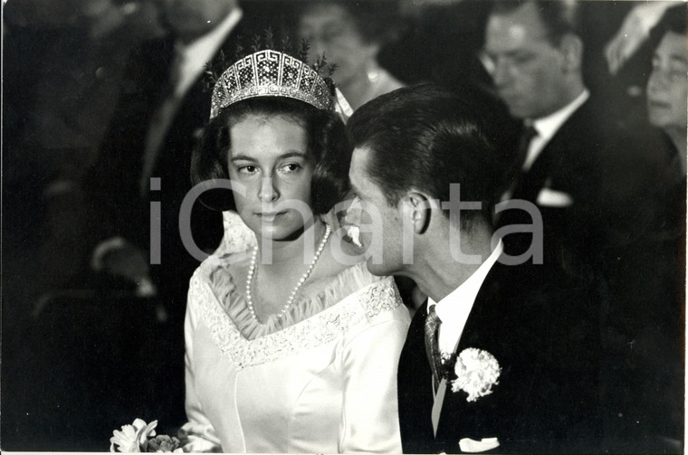 1965 BERLIN Matrimonio Marie-Cécile PRUSSIA Friedrich August von OLDENBURG *Foto