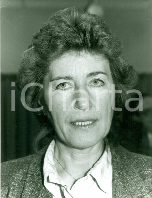 1990 BERLIN (DE) Christa LUFT ministro Economia DDR *Fotografia