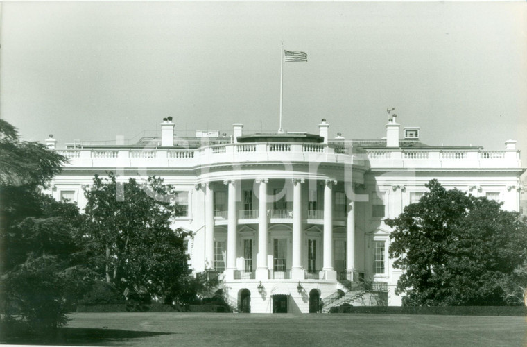 1985 ca WASHINGTON D.C. (USA) La facciata della CASA BIANCA Fotografia