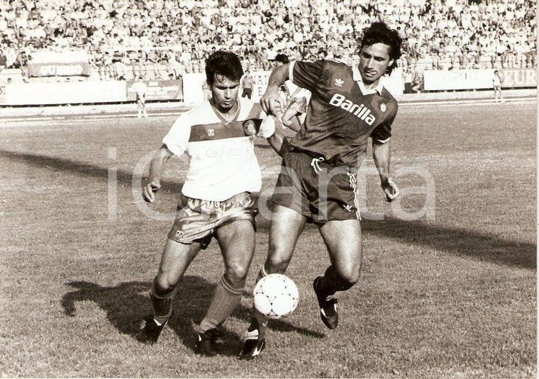 1991 URBINO Calcio ROMA vs. URBINO Dribbling di Andrea CARNEVALE *Fotografia