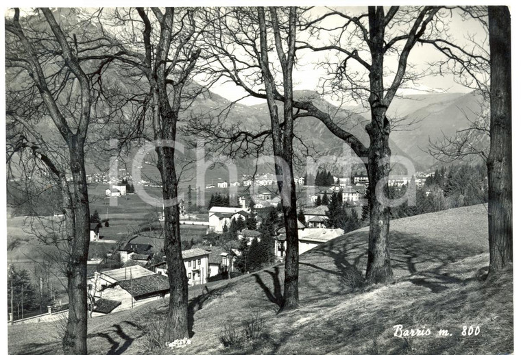 1960 BARZIO (LC) Veduta panoramica *Cartolina postale FG VG