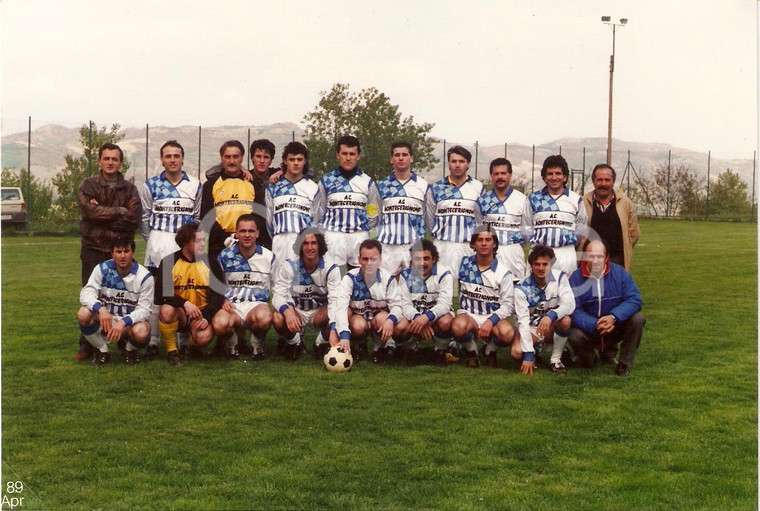 1989 MONTE CERIGNONE (PU) Calcio A.C. MONTE CERIGNONE *Foto di squadra