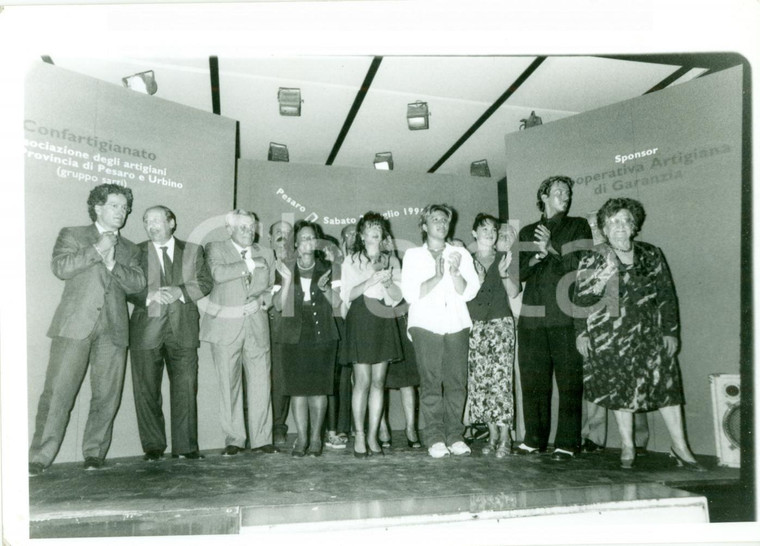 1995 PESARO Gruppo dei sarti Fiera di CONFARTIGIANATO *Fotografia