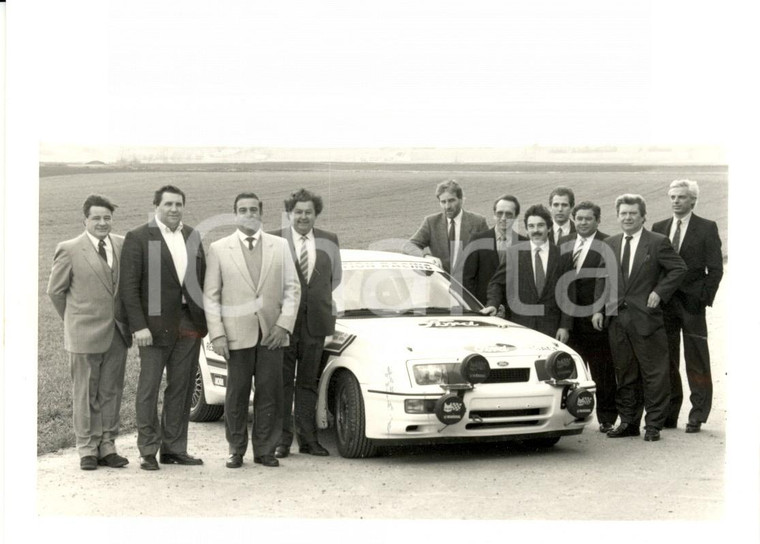 1988 ALSACE (F) Sponsor scuderia ACTION RACING con FORD SIERRA COSWORTH RALLY 
