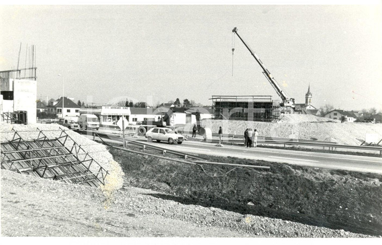 1987 SEMERSHEIM (F) Lavori di realizzazione dello svincolo dell'autostrada A35