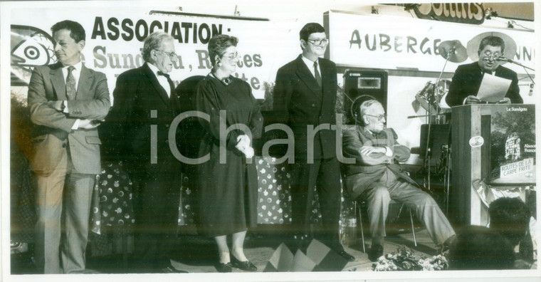 1990 ca MULHOUSE (F) Premiazioni alle Journées d'Octobre *Fotografia