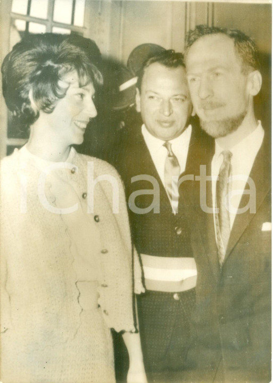 1963 STRASBOURG (F) Garry DAVIS cittadino del mondo si sposa *Fotografia