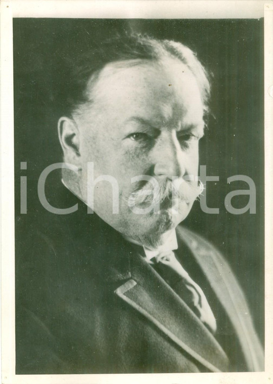 1921 USA William Howard TAFT nominato Chief Justice of the United States *Foto