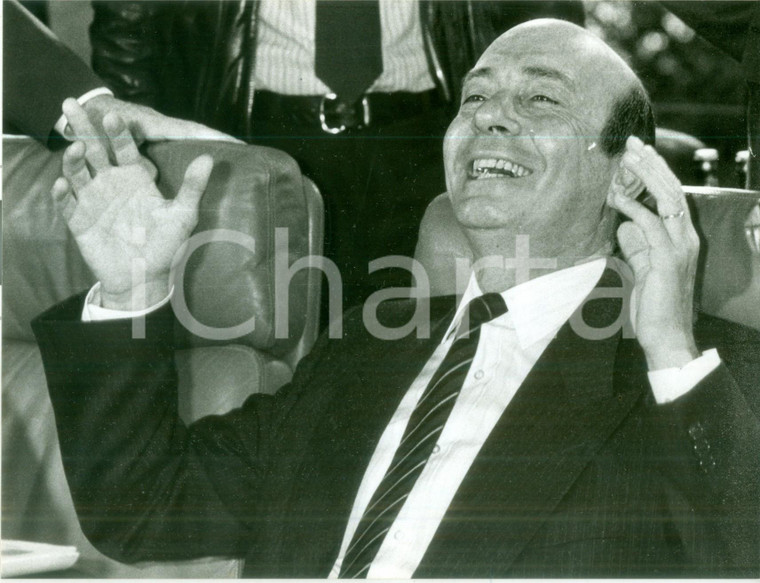 1985 ca BONN (DE) Politico Manfred WORNER Ministro della Difesa *Fotografia