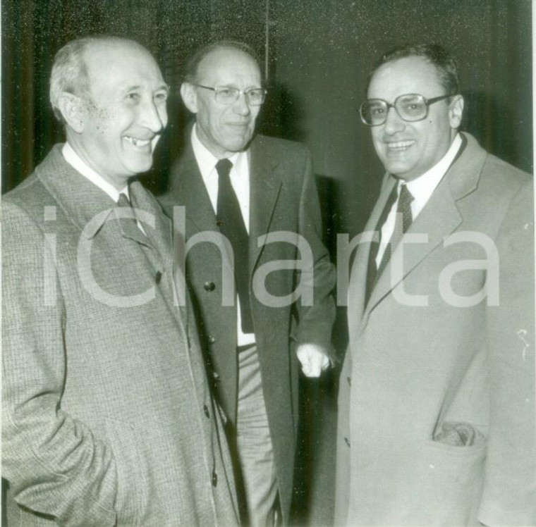 1982 COLMAR (FRANCE) Politico Jacques BARROT in visita ufficiale *Fotografia