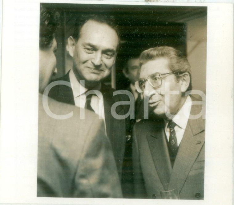 1991 STRASBOURG (F) Gilbert TRIGANO Philippe PERRIN DE NELLE *Fotografia