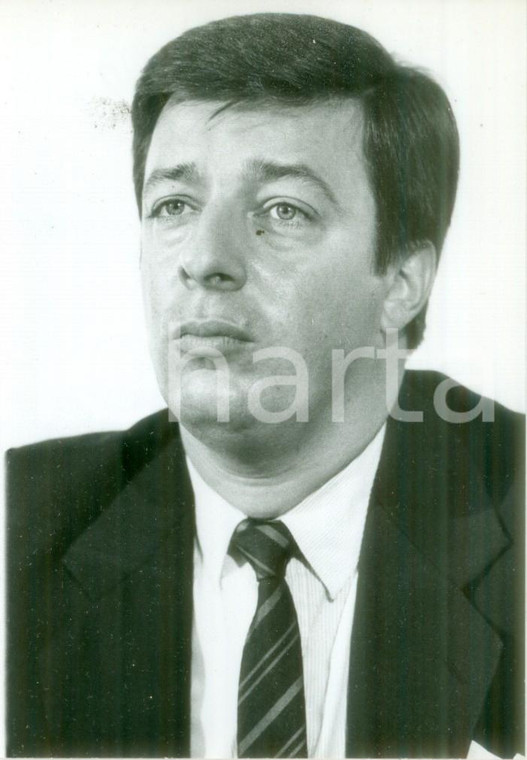 1979 PARIS Didier BARIANI segretario generale del Parti Radical Fotografia
