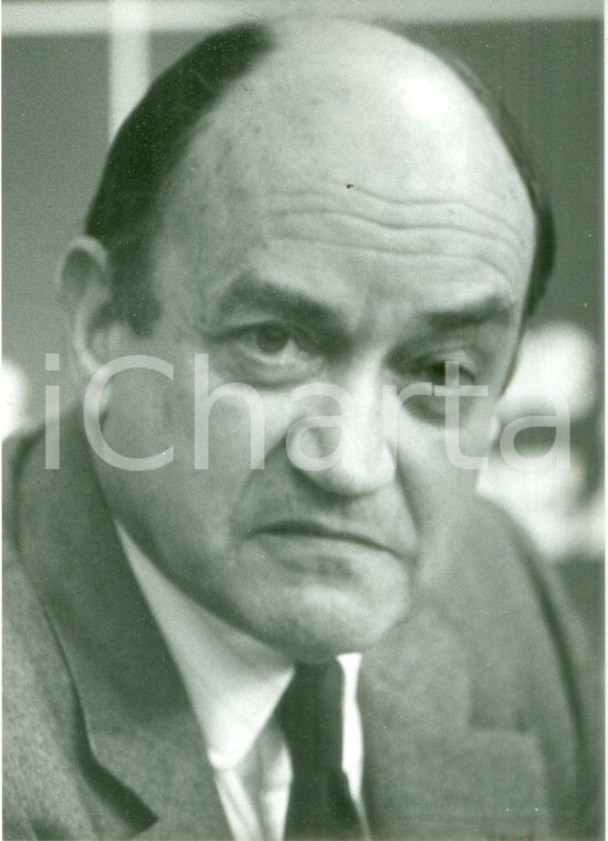 1984 STOCKHOLM Claude CHEYSSON Ministre Relations extérieures *Fotografia