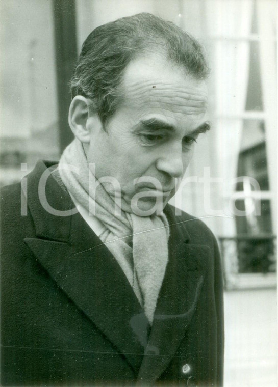 1982 PARIS Ministro Robert BADINTER all'uscita dall'ELISEO *Fotografia