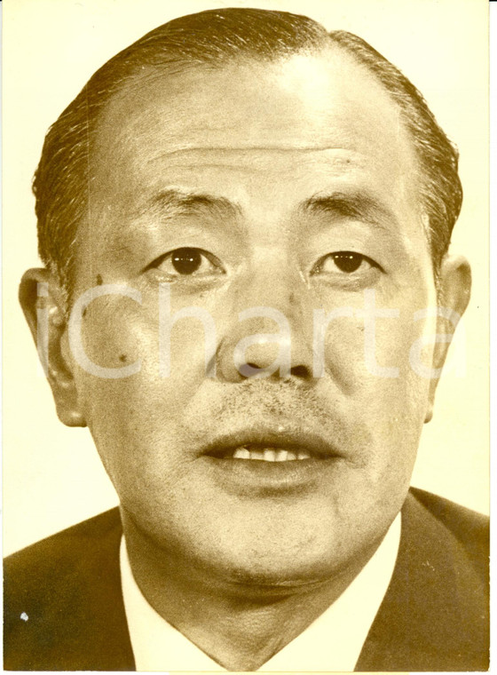 1976 JAPAN Kakuei TANAKA Primo Ministro arrestato per scandalo LOOCKHEED *Foto