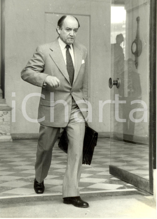 1983 PARIS ELYSEE Claude CHEYSSON ministro Relazioni Estere *Foto
