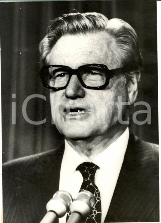 1975 USA Nelson ROCKFELLER Presidente Commissione di inchiesta su CIA *Foto