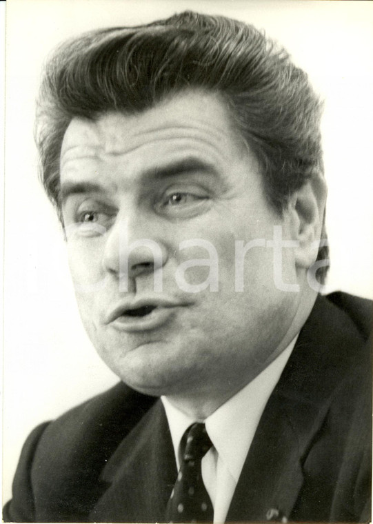 1969 PARIS Jacques DUHAMEL presidente PDM e futuro ministro *Foto AGIP