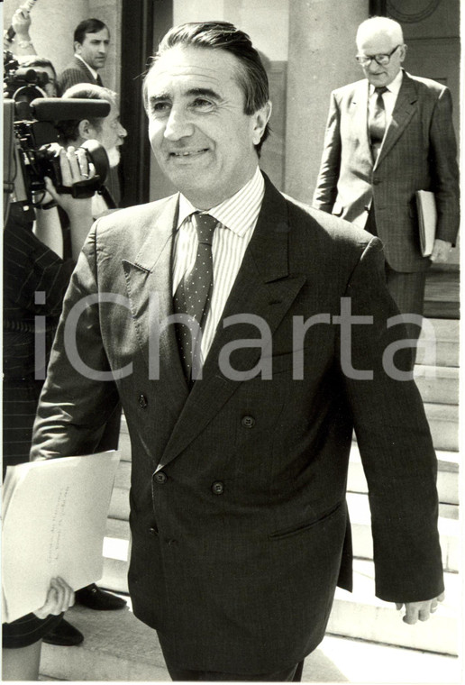 1988 PARIGI (F) ELISEO Jean-Pierre SOISSON Ministro Lavoro *Fotografia