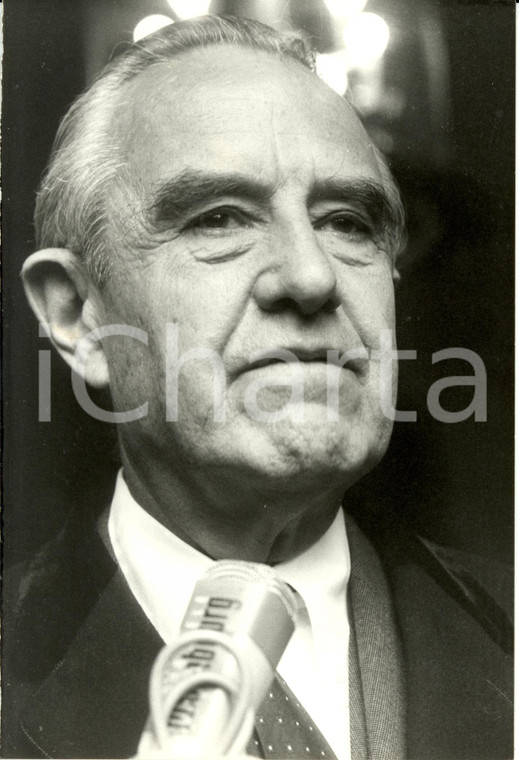 1965 ca USA William AVERELL HARRIMAN Ambasciatore Ritratto *RISTAMPA 1986